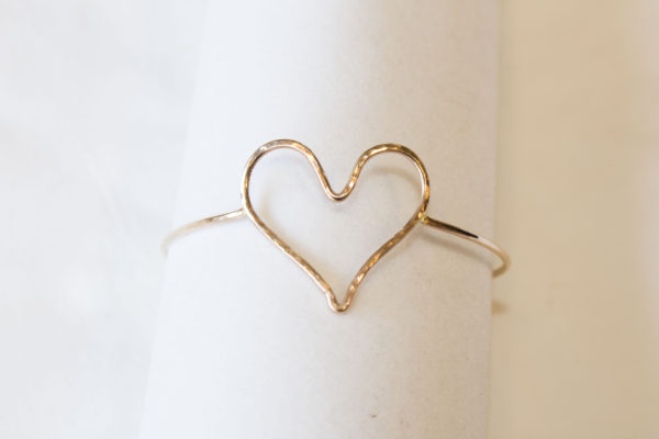 Open Heart Bangle