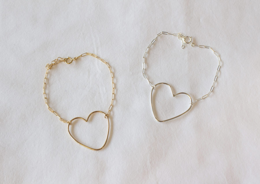 Gauguin Gold Chain Heart Locket Bracelet | Ben-Amun Jewelry-thunohoangphong.vn