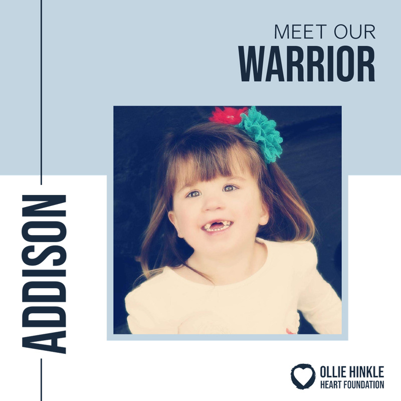 Addison heart warrior