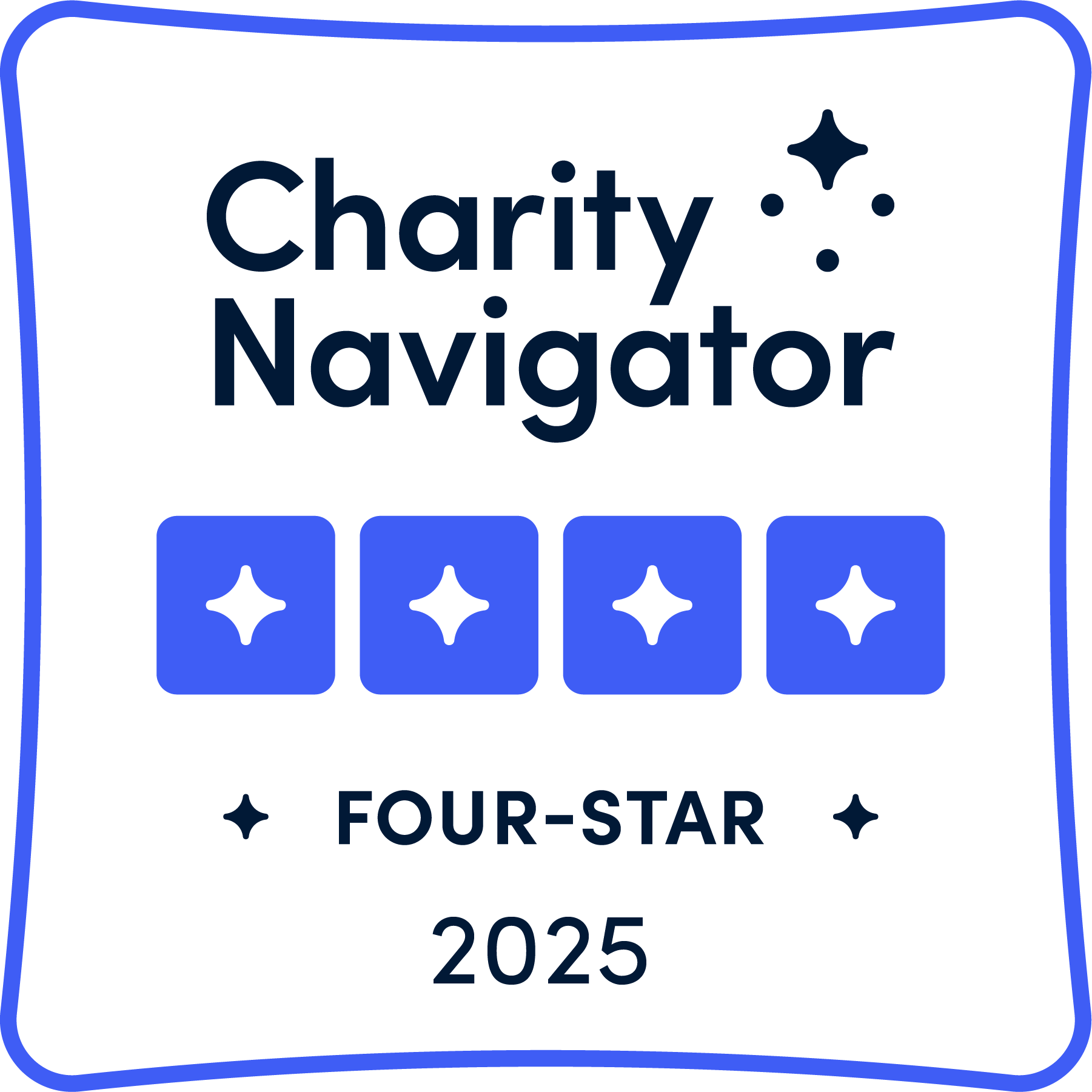 Charity Navigator Three-Star Rating